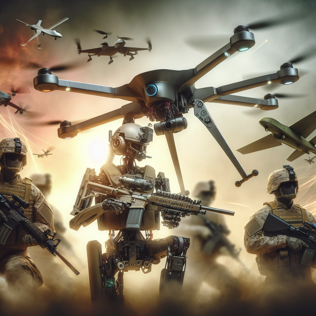 Teknologi Militer Terbaru 2025: Drone dan Robot Tempur yang Ubah Strategi Perang